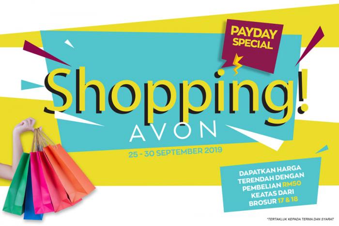 Avon PayDay Promotion (25 September 2019 - 30 September 2019)