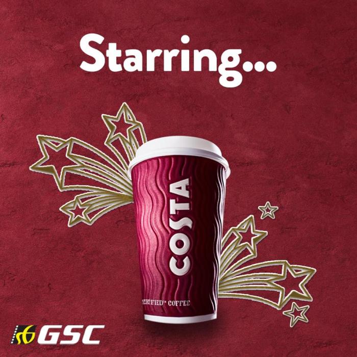 Costa Coffee Buy 1 FREE 1 Promotion (3 October 2019 - 6 October 2019)