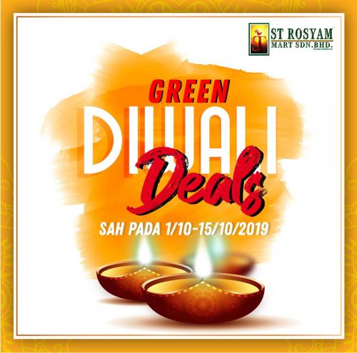ST Rosyam Mart Deepavali Promotion (1 October 2019 - 15 October 2019)