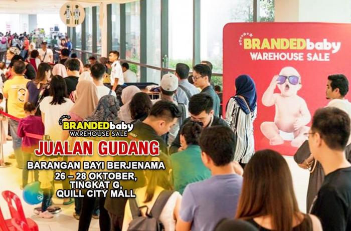 Branded Baby Warehouse Sale at Quill City Mall (26 October 2019 - 28 October 2019)