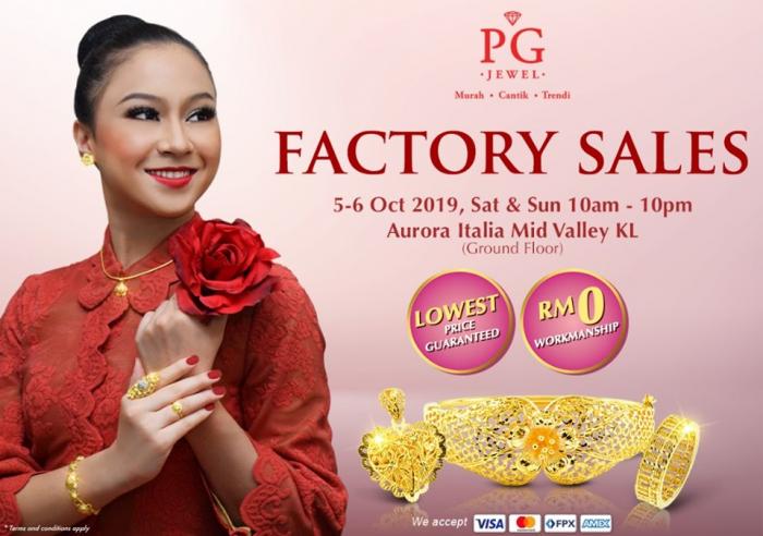 PG Jewel Factory Sales (5 October 2019 - 6 October 2019)