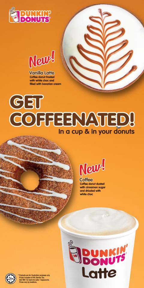 Dunkin Donuts Coffeenated Combo