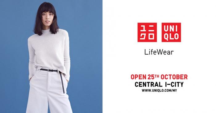 Uniqlo Central i-City Mall Opening Promotion (25 October 2019 - 28 October 2019)