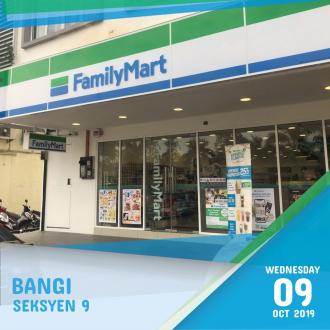 FamilyMart Bangi Seksyen 9 Opening Promotion (9 Oct 2019 - 3 Nov 2019)
