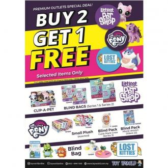 Toy World Buy 2 FREE 1 Promotion at Genting Highlands Premium Outlets (10 October 2019 - 3 November 2019)