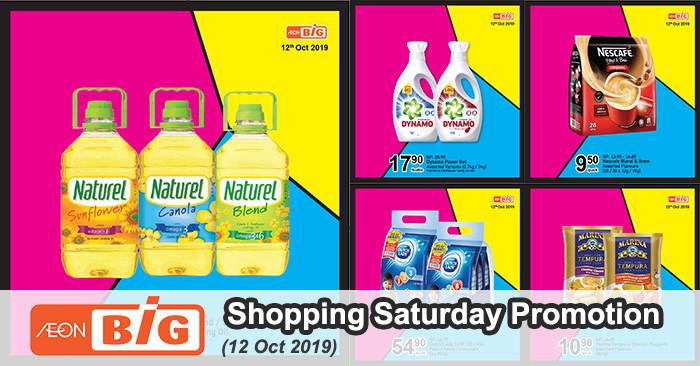 AEON BiG Shopping Saturday Promotion (12 Oct 2019)