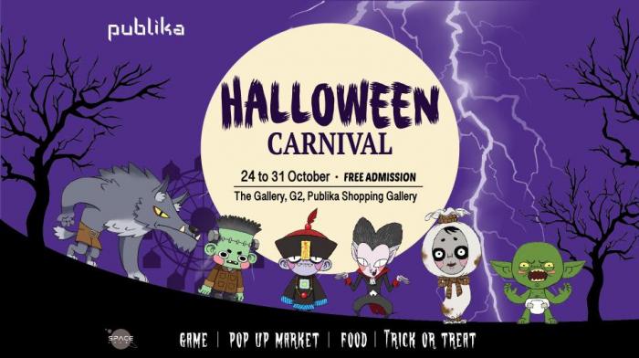 Publika Halloween Carnival FREE Admission (24 October 2019 - 31 October 2019)
