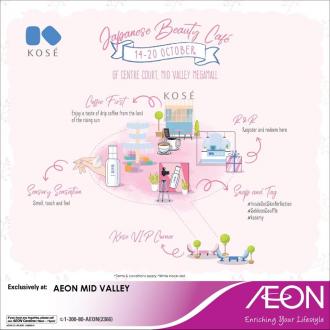 AEON Mid Valley Kose Japanese Beauty Cafe (14 October 2019 - 20 October 2019)