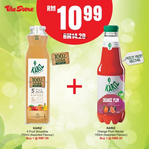 The Store Juicilicious Combo Deals Promotion (4 October 2019 - 31 October 2019)