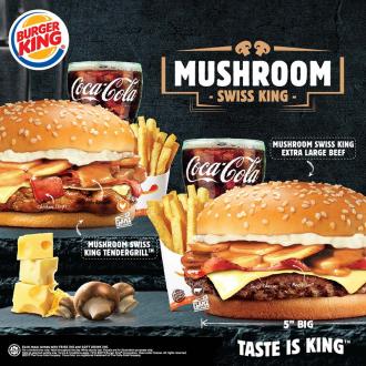 Burger King Mushroom Swiss King
