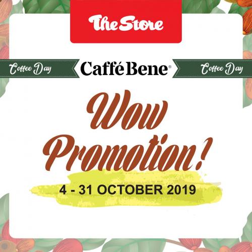 The Store and Pacific Hypermarket CaffeBene Coffee Promotion (4 October 2019 - 31 October 2019)