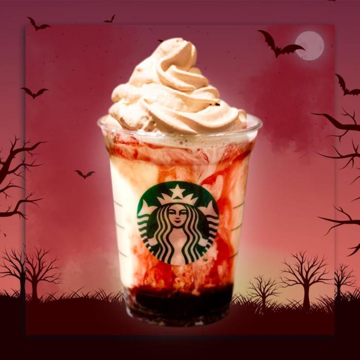 Starbucks Dracula Frappuccino
