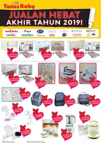 Twins Baby Year End Sale (1 October 2019 - 31 December 2019)