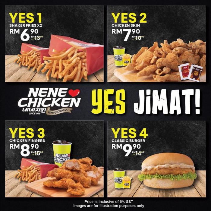 NeNe Chicken Yes Jimat Set Promotion
