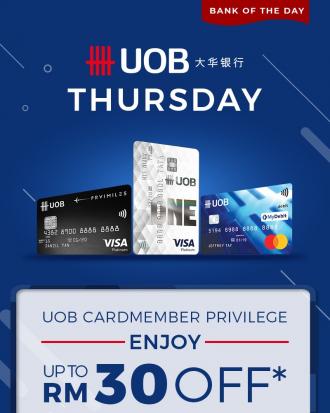Shopee UOB Promotion Up To RM30 OFF Promo Code (every Thursday)