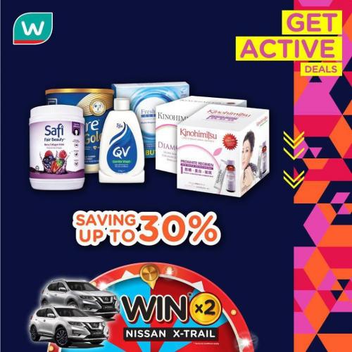 Watsons GetActive Promotion (17 October 2019 - 21 October 2019)