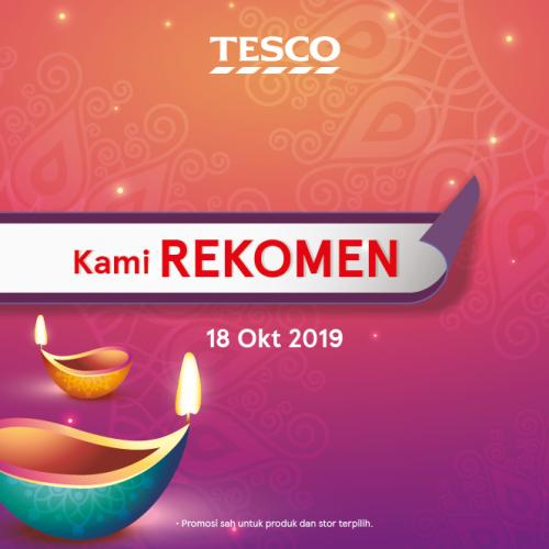 Tesco REKOMEN Promotion published on 18 October 2019