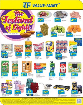 TF Value-Mart Deepavali Weekend Promotion (19 October 2019 - 20 October 2019)