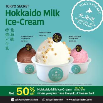 Tokyo Secret Hokkaido Milk Ice-Cream Promotion