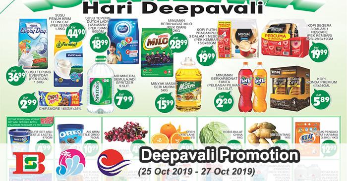 BILLION & Pantai Timor Deepavali Promotion (25 Oct 2019 - 27 Oct 2019)