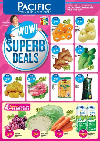 Pacific Hypermarket Superb Deals Promotion (24 October 2019 - 30 October 2019)