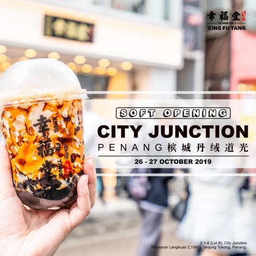 Xing Fu Tang City Junction Penang Opening Promotion Buy 1 FREE 1 (26 October 2019 - 27 October 2019)