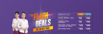 Malindo Air Flash Deals (25 October 2019 - 28 October 2019)