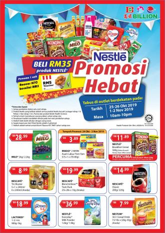 BILLION & Pantai Timor Nestle Promotion (24 October 2019 - 3 November 2019)