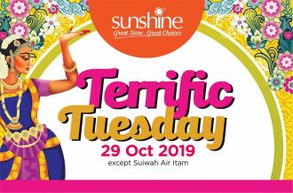 Sunshine Terrific Tuesday Promotion (29 Oct 2019)