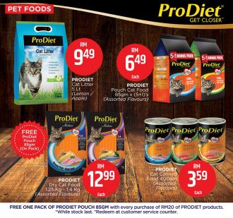 The Store and Pacific Hypermarket Pet Food Promotion (1 November 2019 - 13 November 2019)