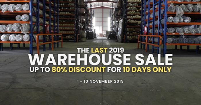 Fella Design Warehouse Sale Discount Up To 80% (1 Nov 2019 - 10 Nov 2019)