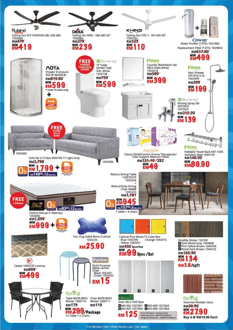 HomePro Year End Warehouse Sale Discount Up To 80% (22 November 2019 - 1 December 2019)