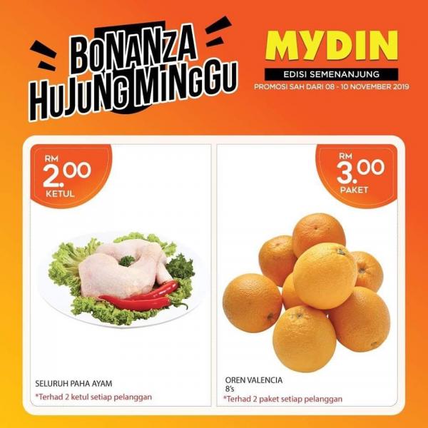 MYDIN Weekend Promotion (8 November 2019 - 10 November 2019)