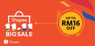Shopee 11.11 Sale FREE RM16 OFF Promo Code Promotion With Maybank Card (valid until 11 Nov 2019)