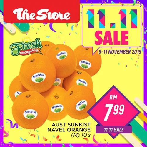 The Store 11.11 Sale Promotion (8 November 2019 - 11 November 2019)