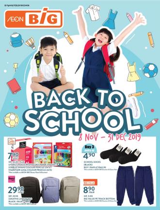 AEON BiG Back to School Promotion Catalogue (8 November 2019 - 31 December 2019)