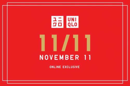 Uniqlo Online 11.11 Sale (11 November 2019)