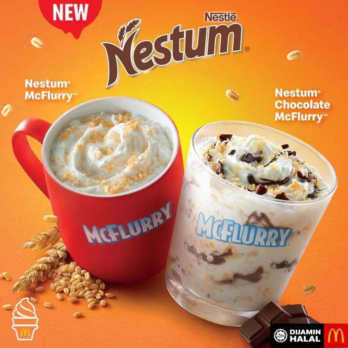 McDonald's New Nestum Dessert