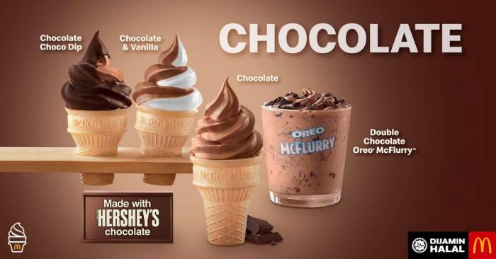 McDonald's Hershey’s Chocolate Flavored Desserts