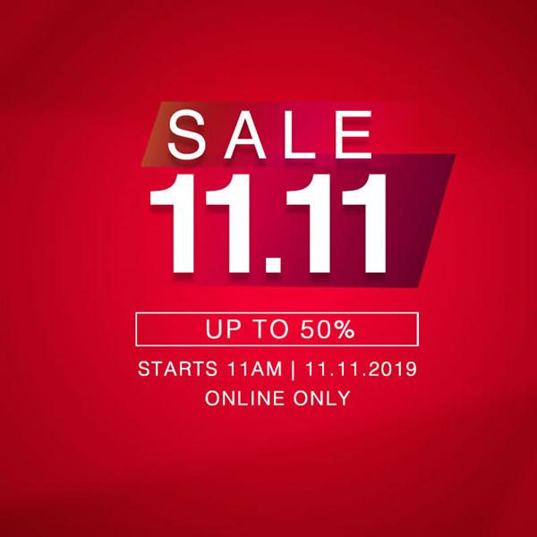 Machines 11.11 Sale Promotion (11 November 2019 - 17 November 2019)