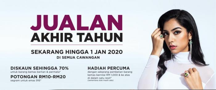 HABIB Year End Sale up to 70% off (until 1 January 2020)