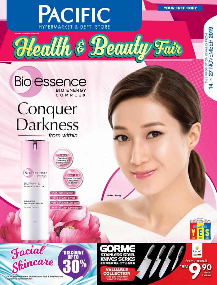 Pacific Hypermarket Health & Beauty Fair Promotion Catalogue (14 November 2019 - 27 November 2019)