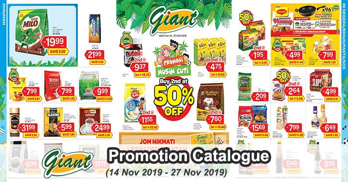 Giant Holiday Promotion Catalogue (14 Nov 2019 - 27 Nov 2019)