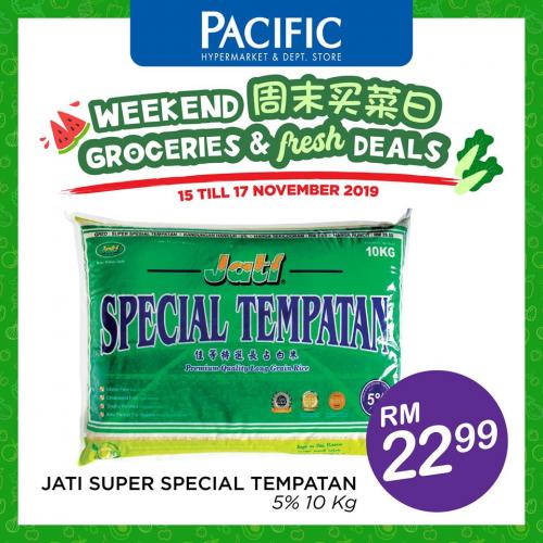 Pacific Hypermarket Weekend Promotion (15 November 2019 - 17 November 2019)