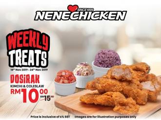 NeNe Chicken Weekly Treats Promotion Dosirak only RM10 (18 November 2019 - 24 November 2019)