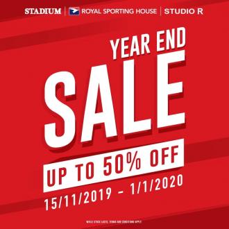 Royal Sporting House Year End Sale up to 50% off (15 November 2019 - 1 January 2020)