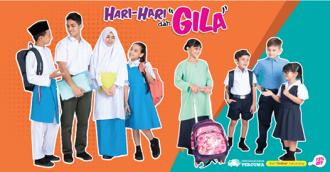 Pusat Pakaian Hari-Hari Back to School Promotion 15% OFF (valid until 31 December 2019)