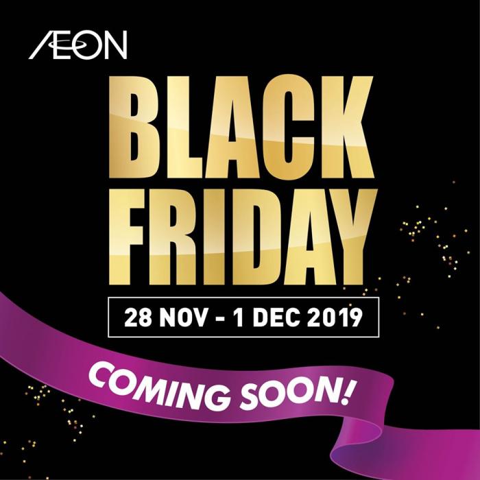 AEON Black Friday Sale (28 November 2019 1 December 2019)