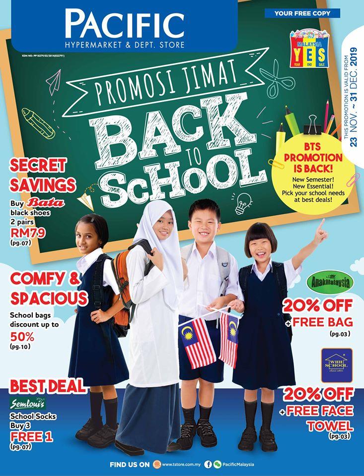 Pacific Hypermarket Back to School Promotion Catalogue (23 November 2019 - 31 December 2019)