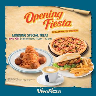 Vivo Pizza AEON Nilai Opening 50% OFF Promotion (23 Nov 2019)